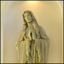 Statuia sfintei Fecioare Maria